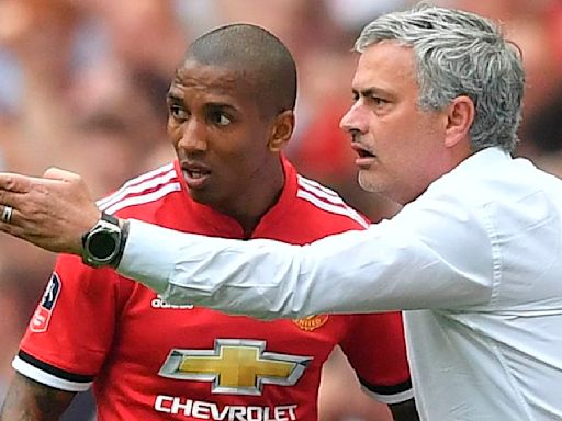 Ashley Young reveals why he was 'disappointed' with Jose Mourinho