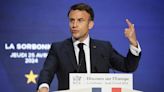 Macron llama a salvar una Europa que "puede morir"