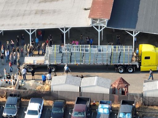 Pig pens returned to Josephine County Fairgrounds ahead of fair