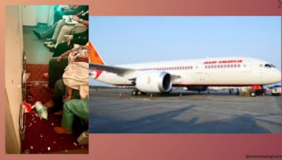Viral post shows a littered Air India flight to Singapore: ‘Hum nahi sudhrenge’