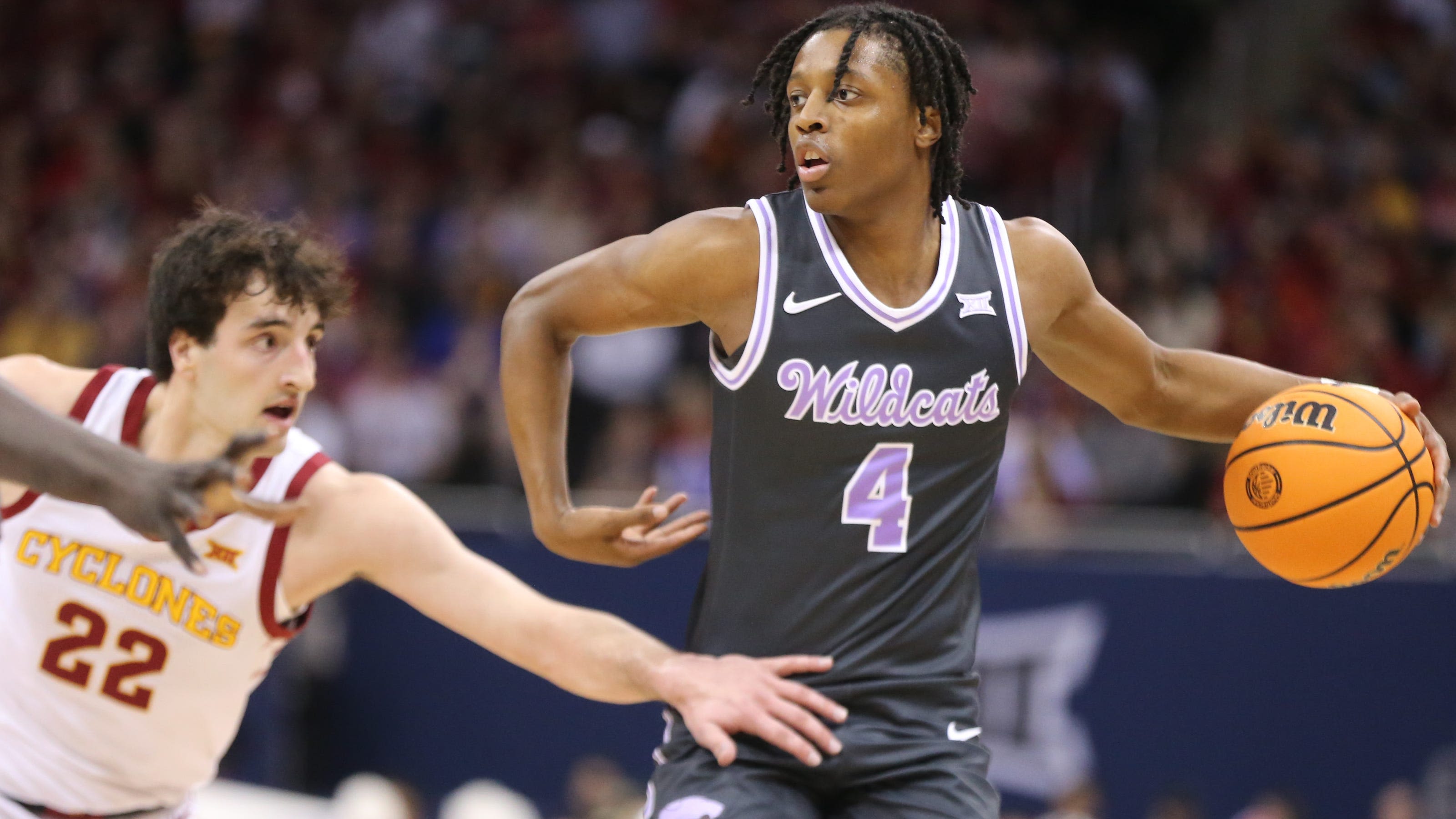 Kansas State basketball guard Dai Dai Ames highlights vs. Texas in Big 12 Tournament