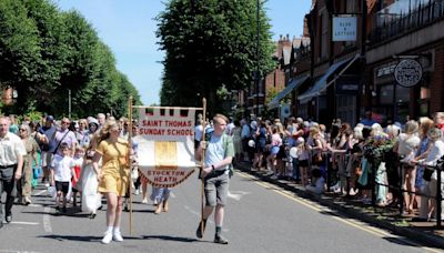 The road closures that will be in place in Stockton Heath on Saturday