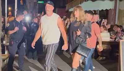 Taylor Swift and Travis Kelce Enjoy Pizza in NYC, Fans Go Wild