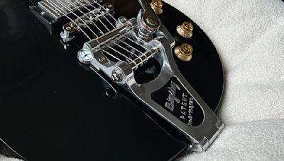 I’d always wanted to try a Bigsby, so I put one on my Les Paul. It changed the way my guitar sounded – and the way I played