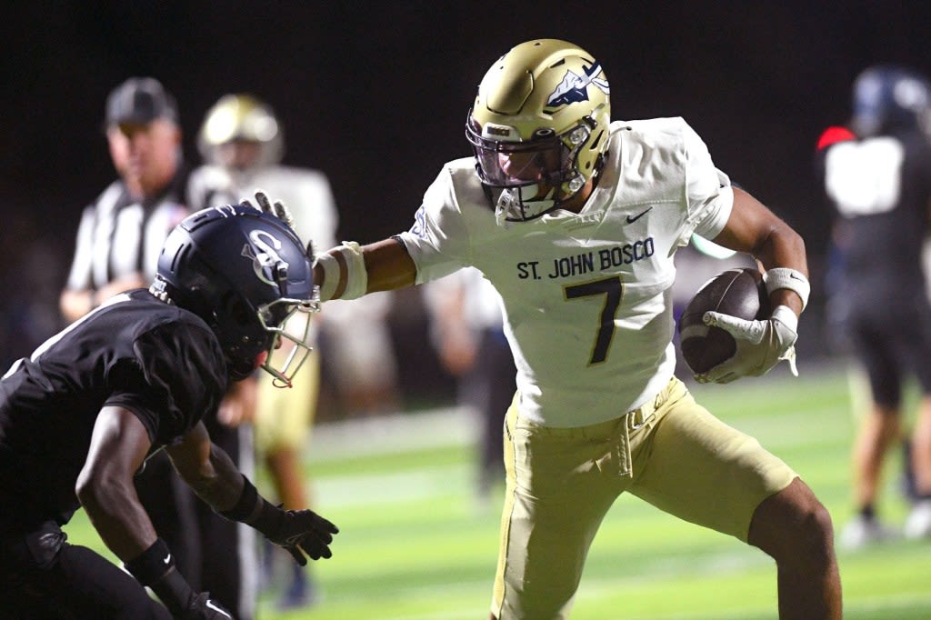 St. John Bosco football tops Press-Telegram Top 15 rankings, Sept. 9