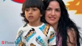 Natasa Stankovic celebrates son Agastya's 4th birthday with Hot Wheels themed bash - The Economic Times