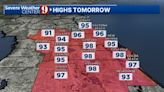 Temperatures are hitting record highs Thursday