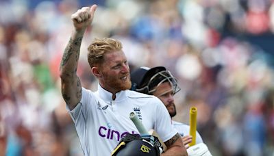 Stokes hits England's fastest Test half-century