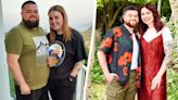 Couple shed 13 stone between them after 'not recognising themselves in family photos'