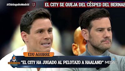 El brutal discurso de Edu Aguirre después del empate entre Real Madrid y City: "Guardiola no es para tanto..."