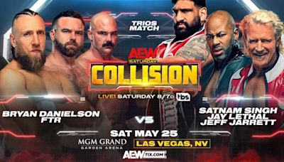 All Elite Wrestling amplía la cartelera de AEW Collision del 25 de mayo