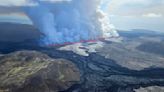 Iceland volcano starts erupting again, shooting lava into the sky