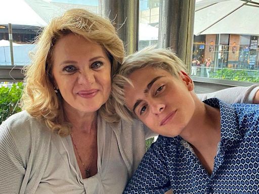 Erika Buenfil reacciona a la cercana relación que su hijo Nicolás está teniendo con su padre