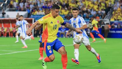 James Rodríguez y el consuelo: escogido mejor jugador de la Copa América 2024