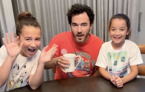 Kevin Jonas Shares Cute Back to School Video with Daughters Alena and Valentina: 'Go 5th Graders!'