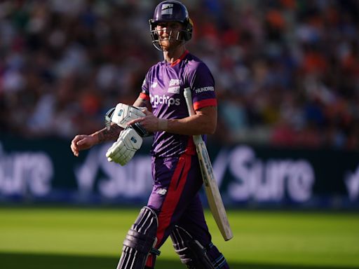 Golden duck for Ben Stokes on miserable Northern Superchargers return