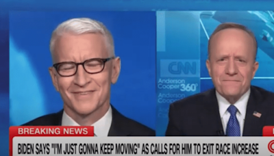 Anderson Cooper cracks up as guest flubs name in jest: 'Anyone could do that, Tucker'