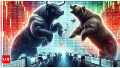 Stock market today: Sensex plunged over 600 points in intra-day trade amid volatilities, Nifty50 below 23,450 - Times of India