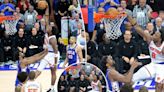 OG Anunoby’s electric dunk over Joel Embiid brought great calls from Mike Breen, Ian Eagle