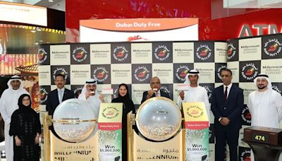 Cypriot and Saudi man win $1 million each in Dubai Duty Free draw