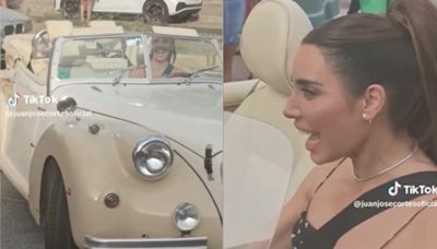 Hurtan, el coche español artesanal con el que Pilar Rubio sorprendió a todos en una boda gitana