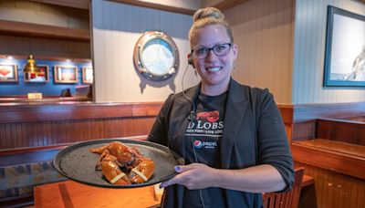 Rare orange lobster, found at Red Lobster, gets cool name and home at Denver aquarium