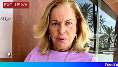 Bárbara Rey acusa a su hijo Ángel Cristo de hacer "apología de un maltratador" con su cinta roja
