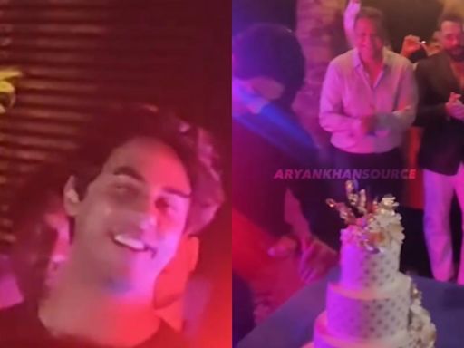 Aryan Khan celebrates debut series ’Stardom’s wrap up, cuts cake with Bobby Deol and others