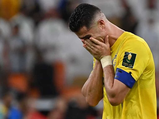 WATCH: Cristiano Ronaldo in tears after Al-Nassr lose to arch-rivals Al