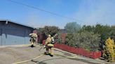 Firefighters respond to SLO County home fully engulfed in flames