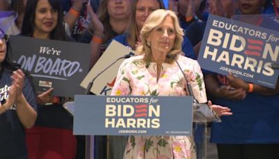 Jill Biden returns to the Valley for education rally in Downtown Phoenix