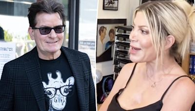 Tori Spelling says Charlie Sheen offered her a crack pipe upon entering his condo