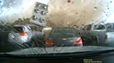 Dashcam video captures powerful tornado wiping out building in Nebraska in late April