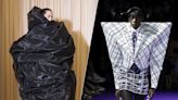 Semana de Moda de Paris: Balenciaga rouba a cena ao exibir looks de saco plástico no 2º dia de desfiles