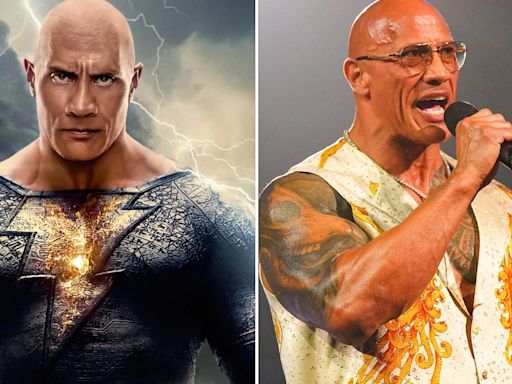 BLACK ADAM Star The Rock Reportedly Only Returned To Wrestling Because Of Failing Hollywood Career