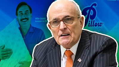 Rudy Giuliani advertised MyPillow every single day for a month—it earned him $1,200