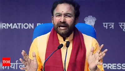 Cong, BRS foment defections in Telangana: G Kishan Reddy | Hyderabad News - Times of India