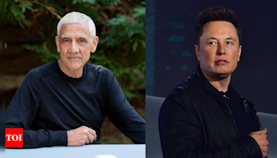 'Lies, demeans women': Elon Musk fails to sway Indian-American billionaire Vinod Khosla to support Trump - Times of India