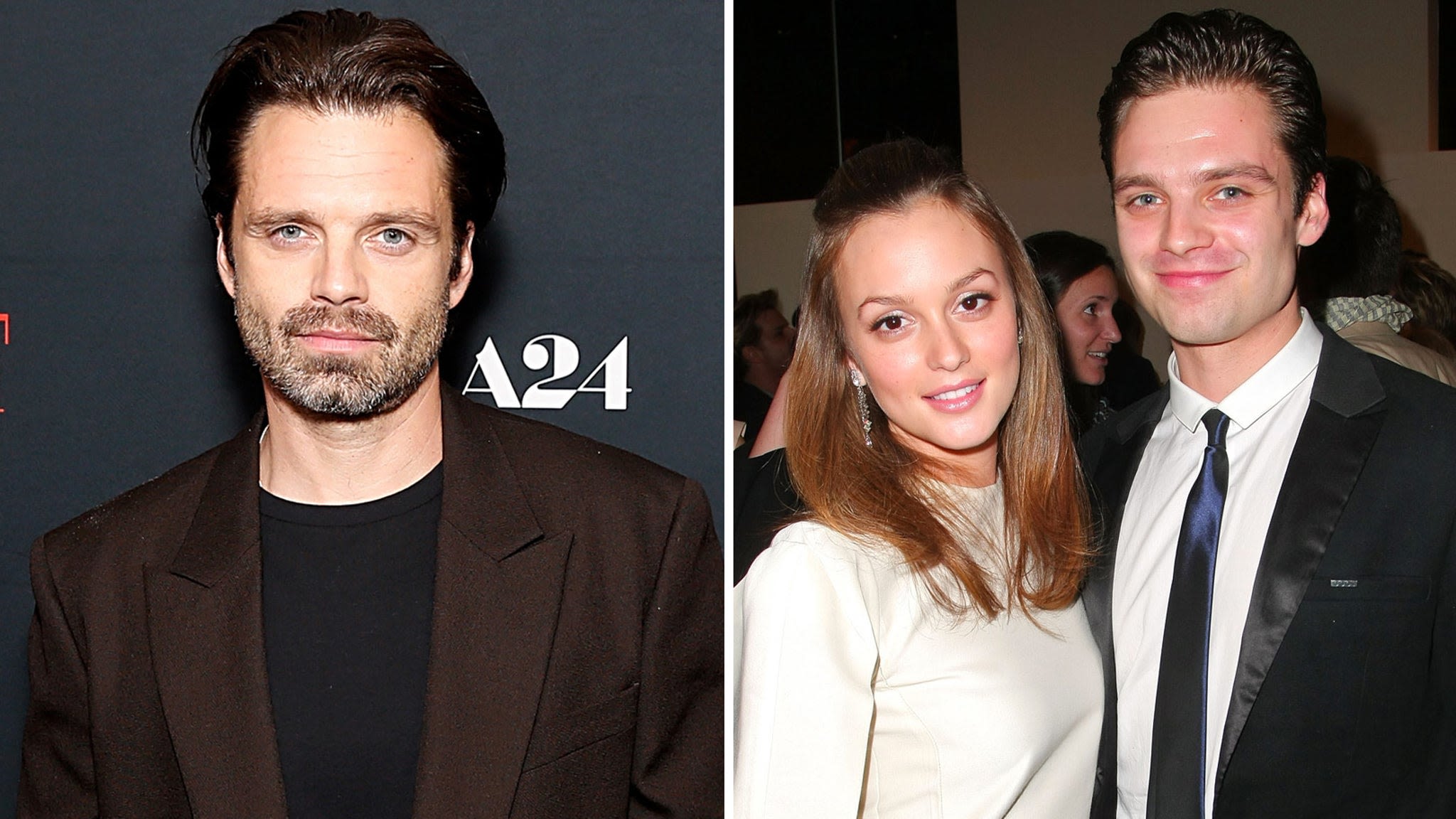 Sebastian Stan Hints Gossip Girl Costar Leighton Meester Was His First 'Serious Love'