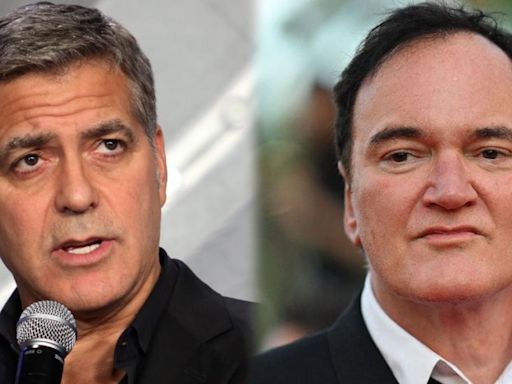 George Clooney estalla vs. Quentin Tarantino y le manda fuerte 'recadito' tras la crítica a su carrera como actor