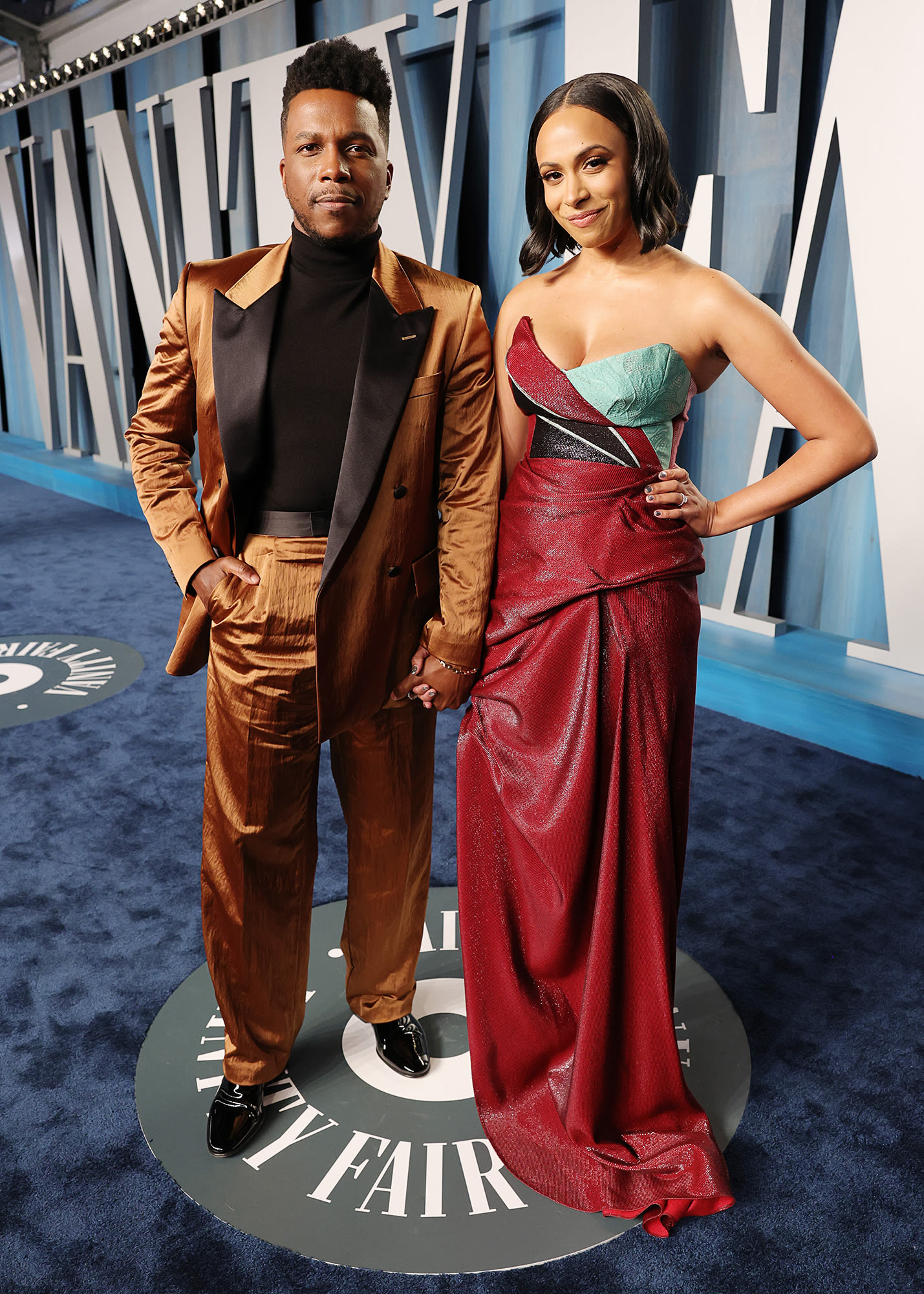 Leslie Odom Jr. and Wife Nicolette Robinson’s Relationship Timeline: Broadway and Beyond