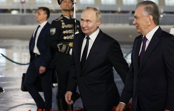 Putin visits Uzbekistan to boost bilateral ties amid global scrutiny
