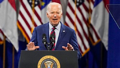 Joe Biden wants to remind 2024 voters of a record and an agenda. Often it's Donald Trump's