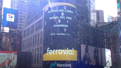 Ferrovial se dispara más de un 15% en su debut en Wall Street