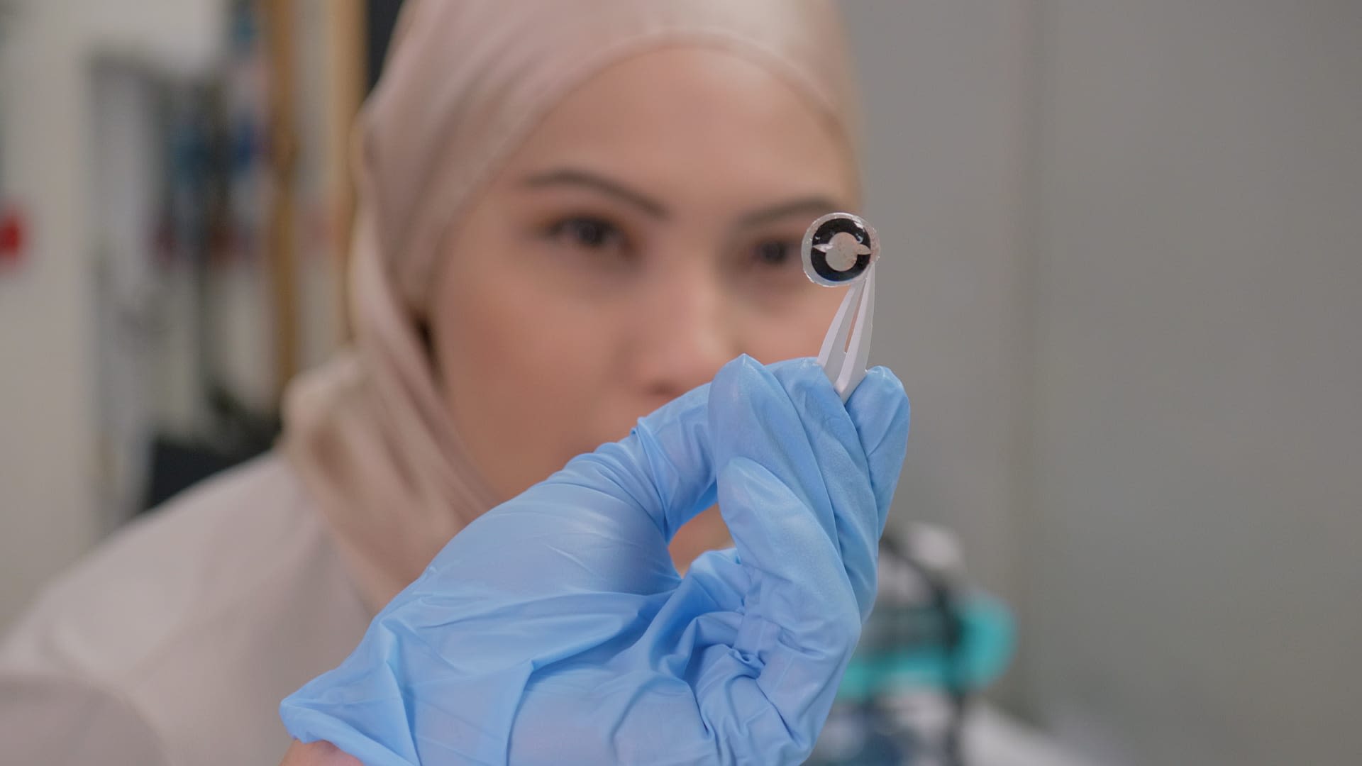 Scientists develop ultra-thin battery for smart contact lenses that could be charged by tears