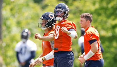 ‘No timidness:' How Bears saw Caleb Williams ‘level up' on Day 1 of training camp