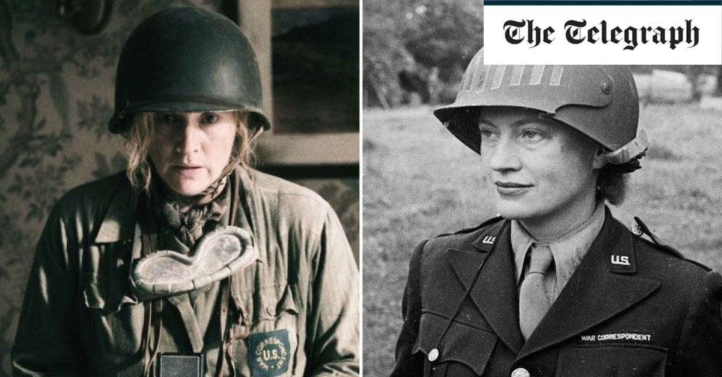 Kate Winslet stars as war photographer who washed in Hitler’s bath