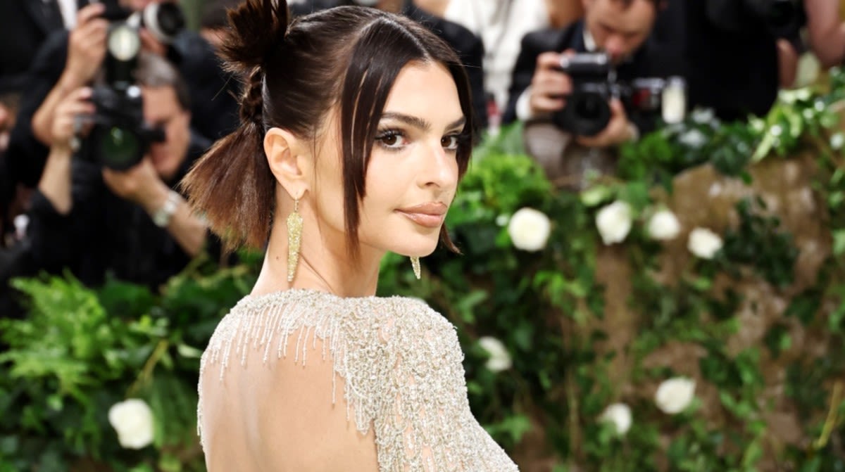 Emily Ratajkowski Flaunts a 'Cheeky' Bikini While Vacationing in Monaco