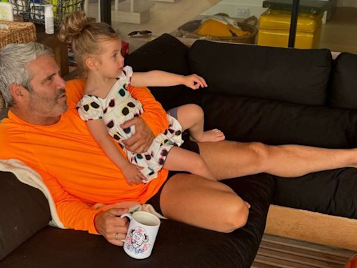 Andy Cohen Shares Sweet Snap Watching the Olympics with 2-Year-Old Daughter Lucy
