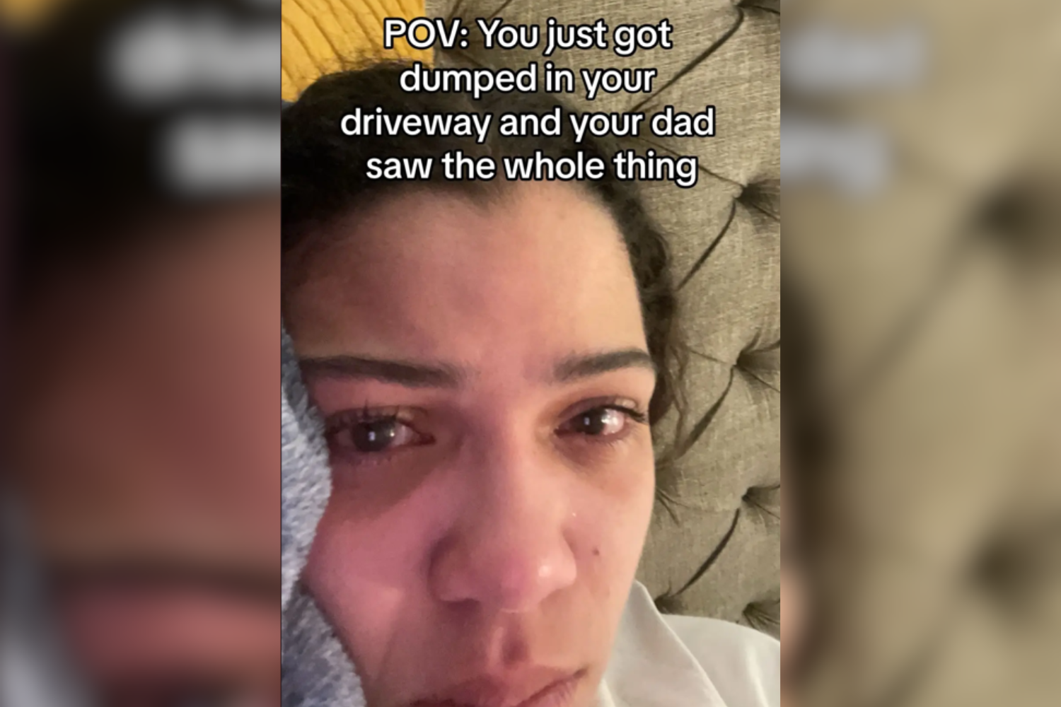 Dad has the perfect response after witnessing daughter's breakup
